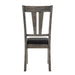 Nathan Fan Back Chair W/Pu Seat (2 Per Pack) - Sweet Furniture (Columbus, Ohio)
