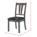 Nathan Fan Back Chair W/Pu Seat (2 Per Pack) - Sweet Furniture (Columbus, Ohio)