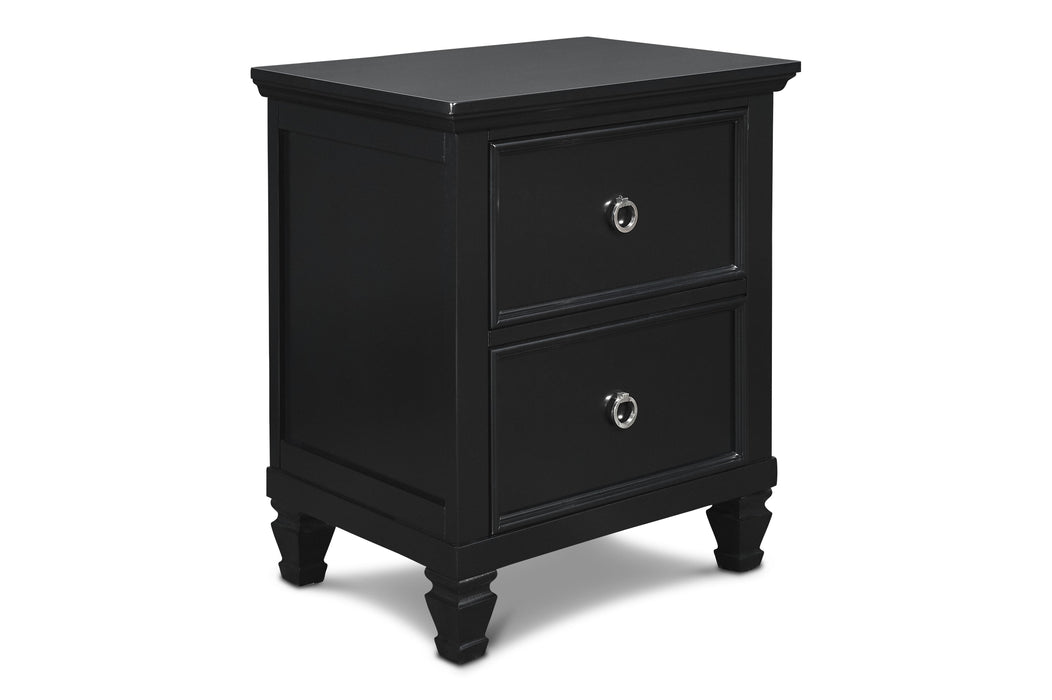 TAMARACK NIGHTSTAND- BLACK - Sweet Furniture (Columbus, Ohio)