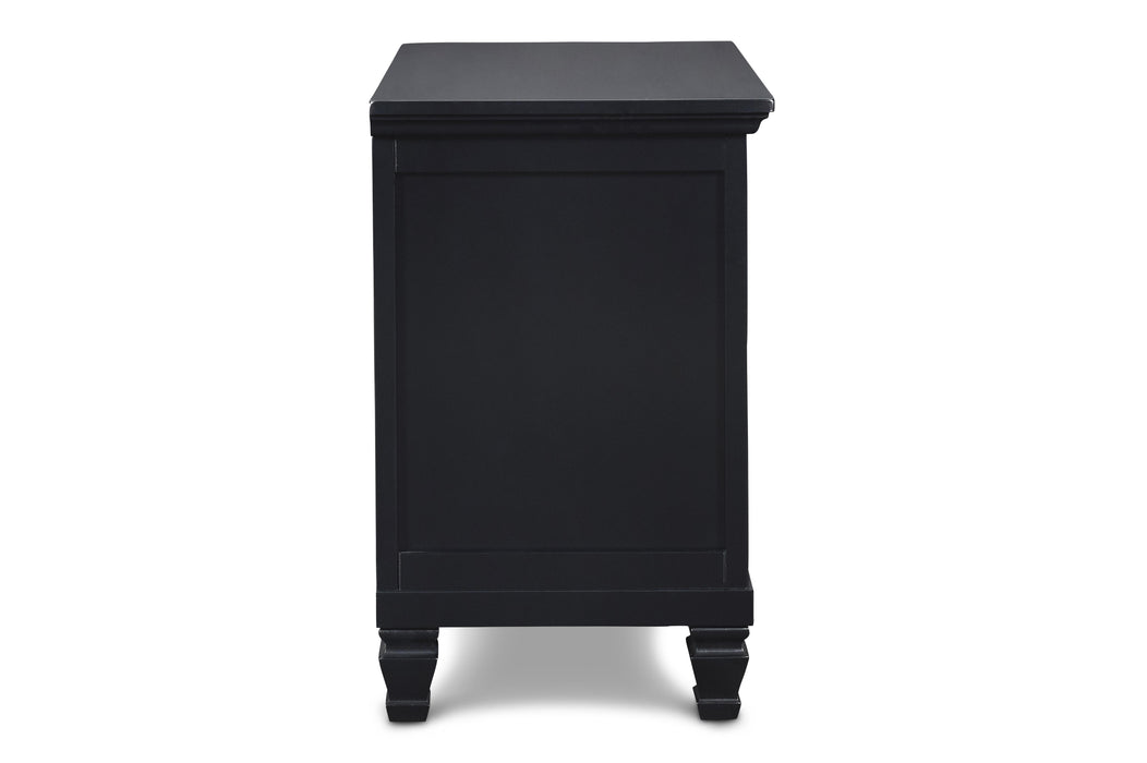 TAMARACK NIGHTSTAND- BLACK - Sweet Furniture (Columbus, Ohio)