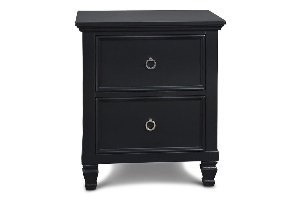 TAMARACK NIGHTSTAND- BLACK - Sweet Furniture (Columbus, Ohio)