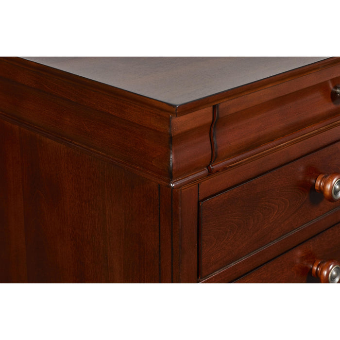 VERSAILLES NIGHTSTAND- BORDEAUX - Sweet Furniture (Columbus, Ohio)