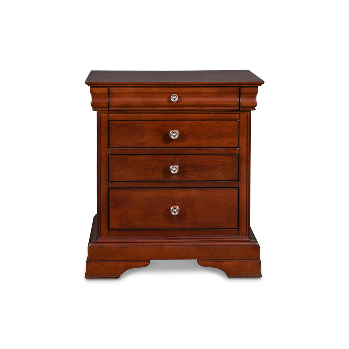 VERSAILLES NIGHTSTAND- BORDEAUX - Sweet Furniture (Columbus, Ohio)