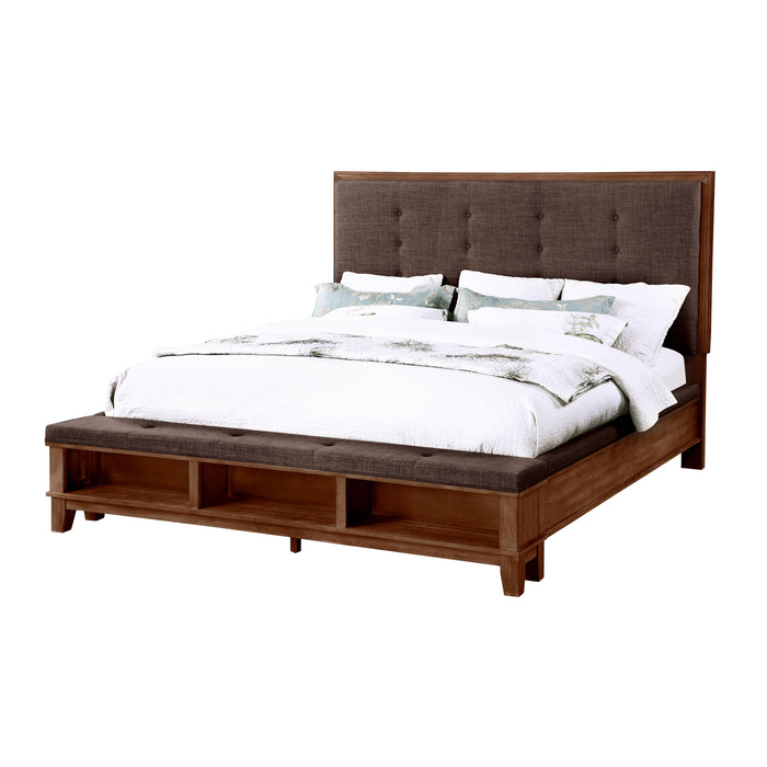CAGNEY Eastern King-California King EK/K FOOTBOARD & SLATS - CHESTNUT - Sweet Furniture (Columbus, Ohio)