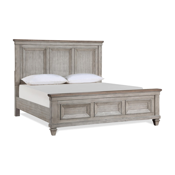 MARIANA Eastern King-California King EK/WK FOOTBOARD & SLATS-VINTAGE CREME