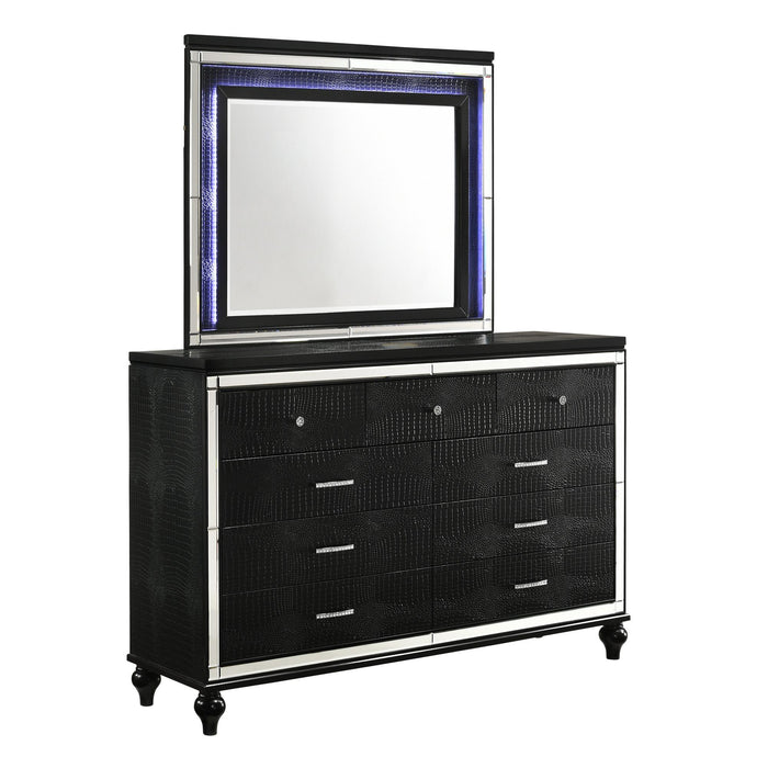 VALENTINO DRESSER-BLACK