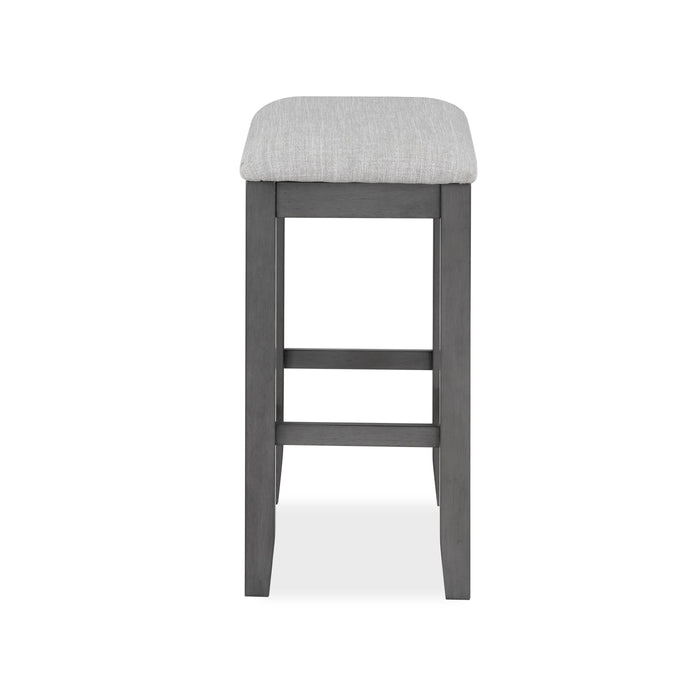 BELLA COUNTER  TABLE & 2 STOOLS-GRAY