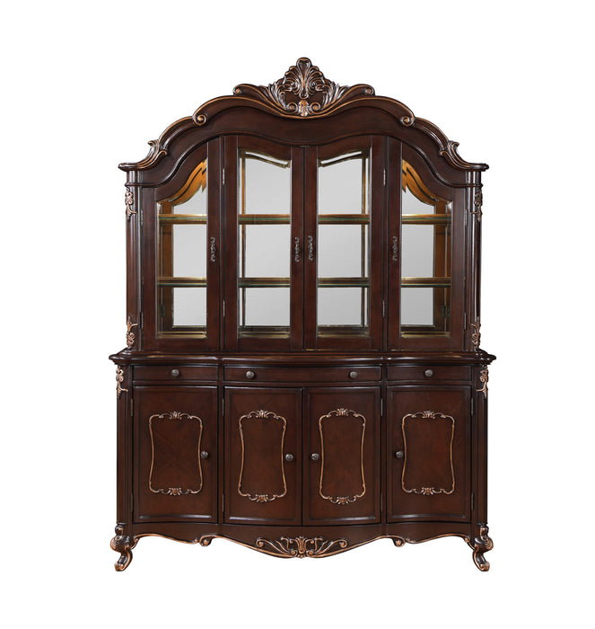 CONSTANTINE CHINA CABINET TOP-CHERRY