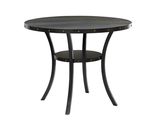 CRISPIN 48" ROUND COUNTER TABLE-SMOKE image