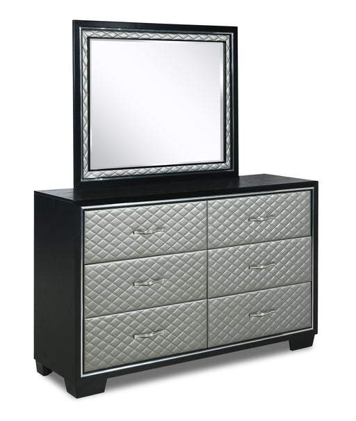 LUXOR DRESSER-BLACK/SILVER image