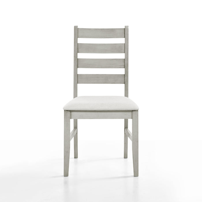 PASCAL LADDERBACK DINING CHAIR (2 Per Carton)-DRIFTWOOD