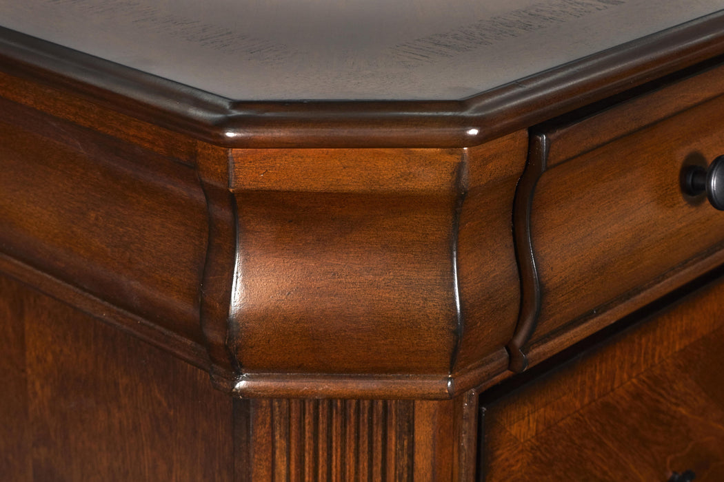 SHERIDAN CHEST- BURNISHED CHERRY