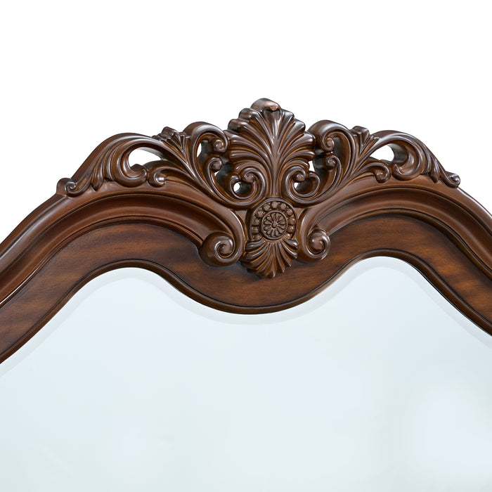 Northridge Dresser & Mirror Set in Cherry - Sweet Furniture (Columbus, Ohio)