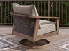 Harmony Headlands Outdoor Swivel Lounge with Cushion - Sweet Furniture (Columbus, Ohio)