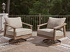 Harmony Headlands Outdoor Swivel Lounge with Cushion - Sweet Furniture (Columbus, Ohio)