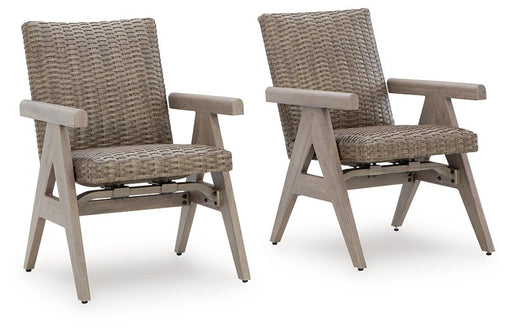 Cliff Trails Outdoor Rocking Arm Chair (Set of 2) - Sweet Furniture (Columbus, Ohio)