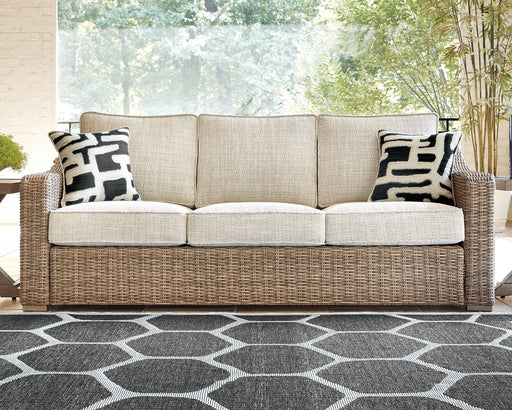 Beachcroft Outdoor Sofa with Cushion - Sweet Furniture (Columbus, Ohio)