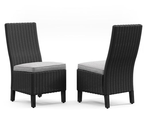 Beachcroft Outdoor Side Chair with Cushion (Set of 2) - Sweet Furniture (Columbus, Ohio)