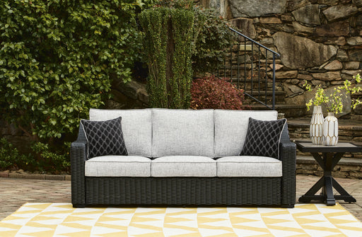 Beachcroft Outdoor Sofa with Cushion - Sweet Furniture (Columbus, Ohio)