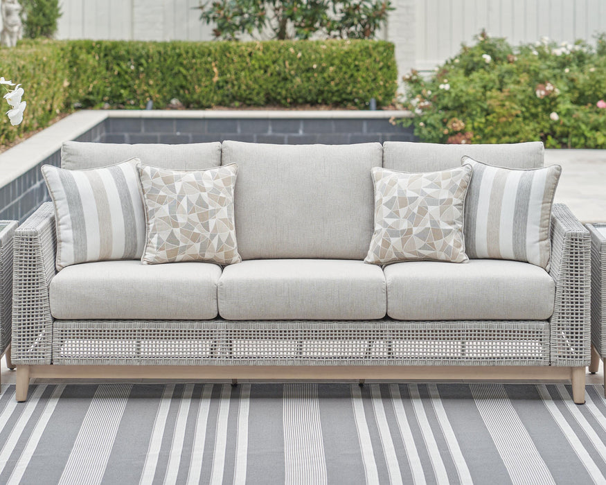 Seton Creek Outdoor Upholstery Set - Sweet Furniture (Columbus, Ohio)