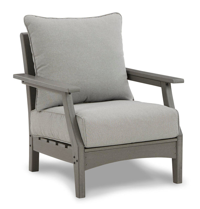 Visola Outdoor Sofa and Loveseat Set - Sweet Furniture (Columbus, Ohio)
