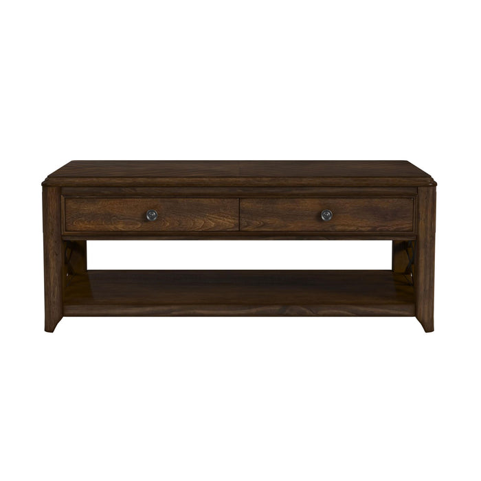 Phillipe Lift-Top Coffee Table in Cherry - Sweet Furniture (Columbus, Ohio)