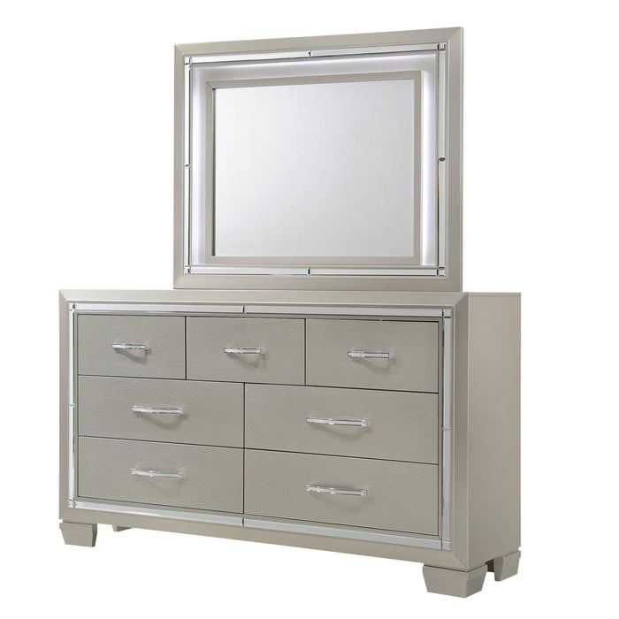 Platinum Queen Platform Storage 5PC Set - Sweet Furniture (Columbus, Ohio)