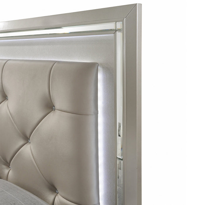 Platinum Youth Platform Bed - Sweet Furniture (Columbus, Ohio)