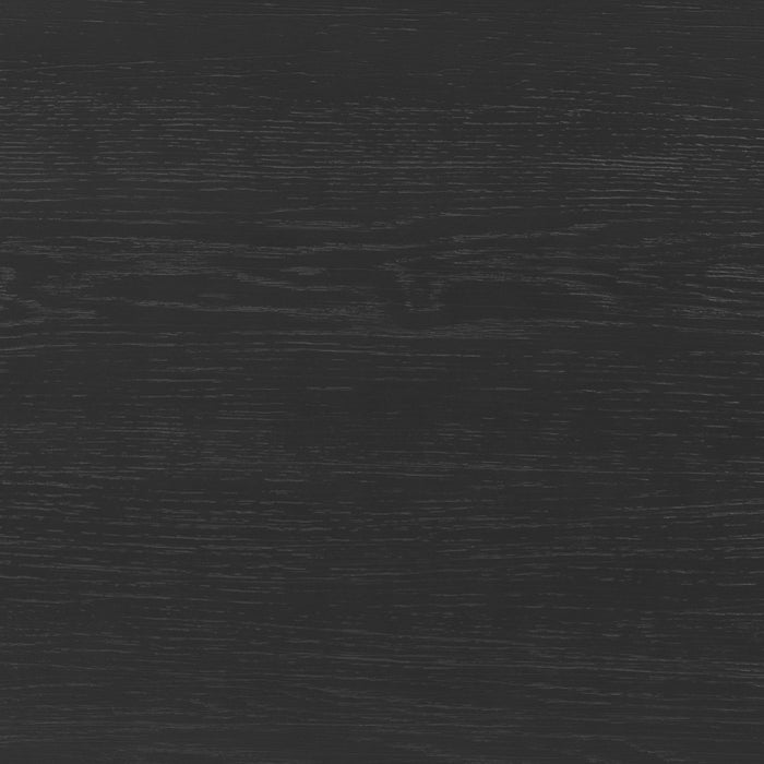 Portland Round Back Counter Stool with Grey Fabric in Black (2 Per Carton)