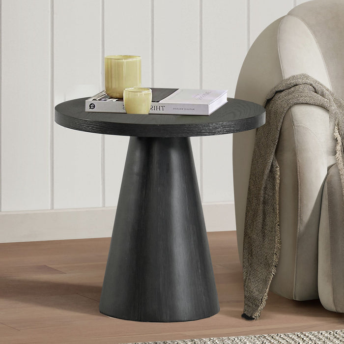 Portland End Table in Black