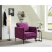 Rae Chair in Lavish 152 Purple Velvet - Sweet Furniture (Columbus, Ohio)