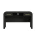 Ridgemont Dressing Table in Black with Grain - Sweet Furniture (Columbus, Ohio)
