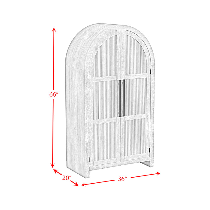 Ridgemont Large Bookcase in Natural