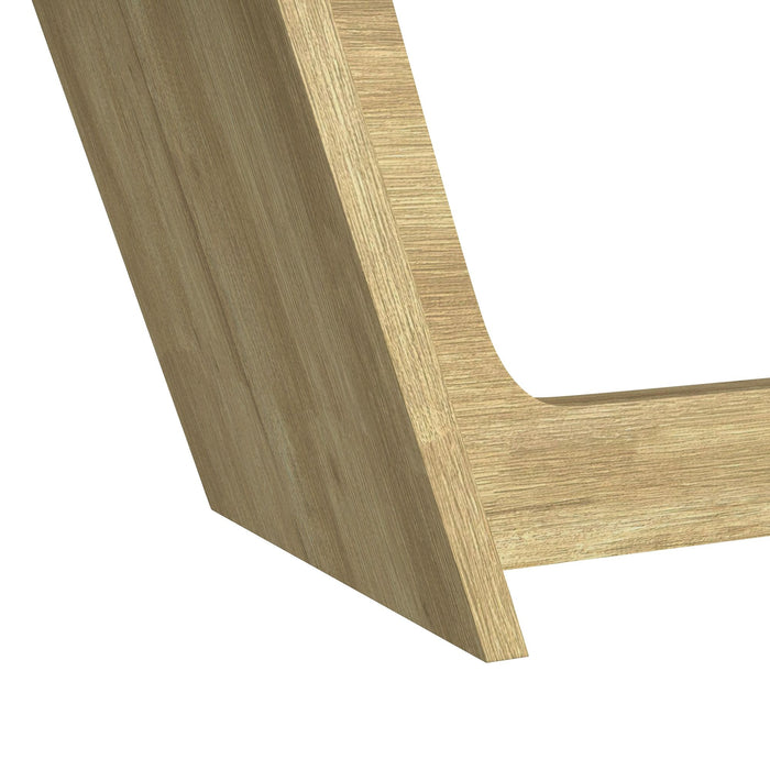 Ridgemont Standard Height Dining Set in Natural-Table and Four Chairs - Sweet Furniture (Columbus, Ohio)