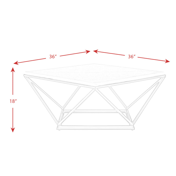 Riko 2PC Occasional Table Set-Coffee Table & End Table