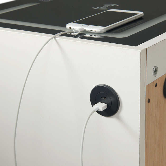 Rio Nightstand with Electronic Features - Sweet Furniture (Columbus, Ohio)