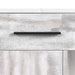 Rogen Rustic Buffet & Hutch with LED in Rustic White - Sweet Furniture (Columbus, Ohio)