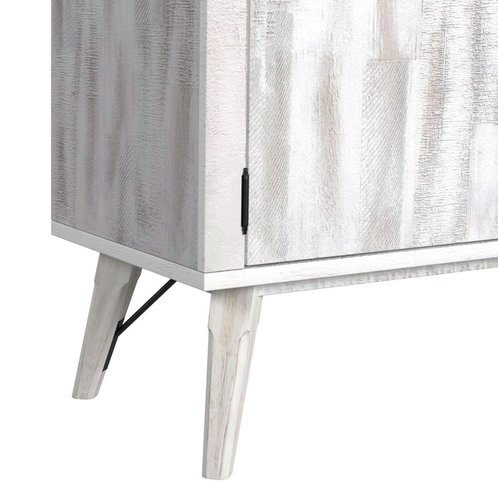 Rogen Rustic Buffet in Rustic White - Sweet Furniture (Columbus, Ohio)