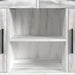 Rogen Rustic Buffet & Hutch with LED in Rustic White - Sweet Furniture (Columbus, Ohio)