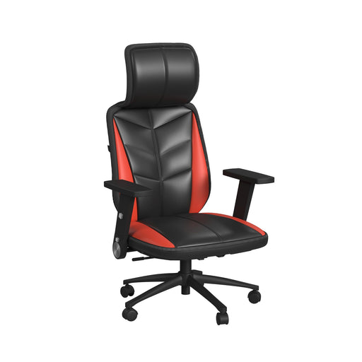 Rollins Gaming Chair with LED and Speaker in Black and Red - 3A Packing - Sweet Furniture (Columbus, Ohio)