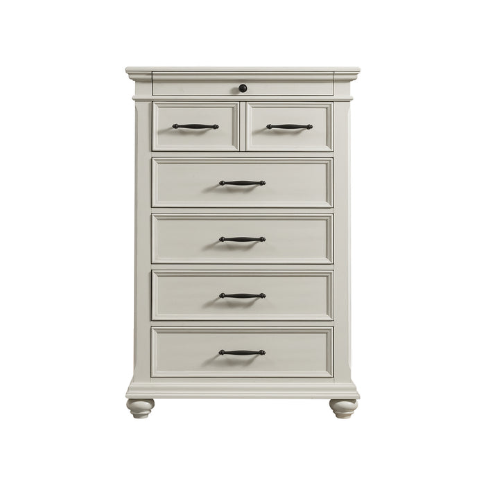 Slater Chest in Antique White - Sweet Furniture (Columbus, Ohio)