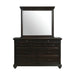 Slater Dresser & Mirror Set Black - Sweet Furniture (Columbus, Ohio)