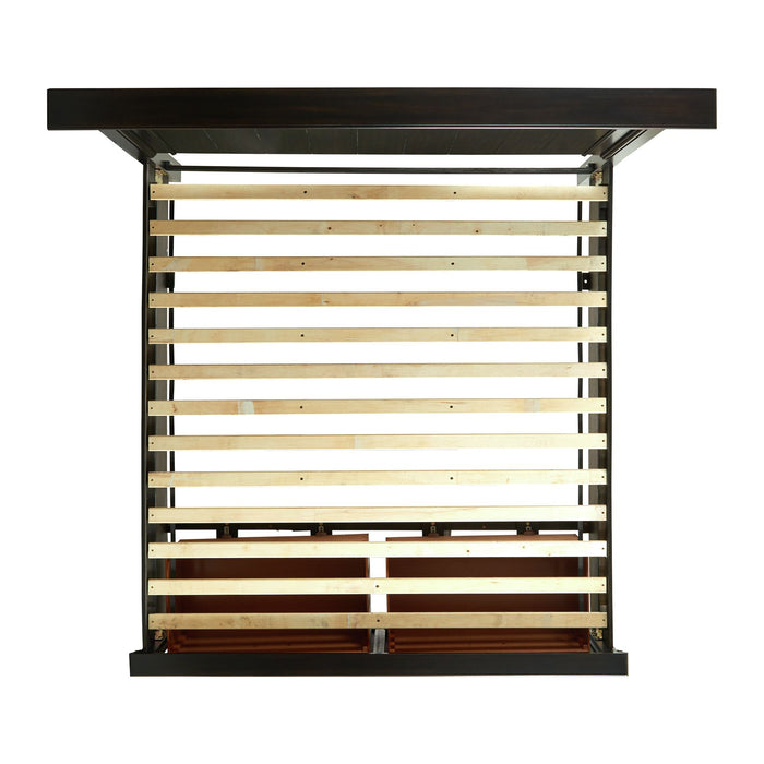 Slater Platform Storage Bedroom Set Black