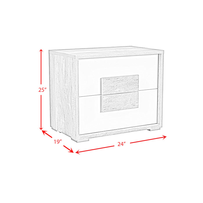 San Matteo Bedroom Set with LED - Sweet Furniture (Columbus, Ohio)