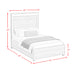 San Matteo Bedroom Set with LED - Sweet Furniture (Columbus, Ohio)