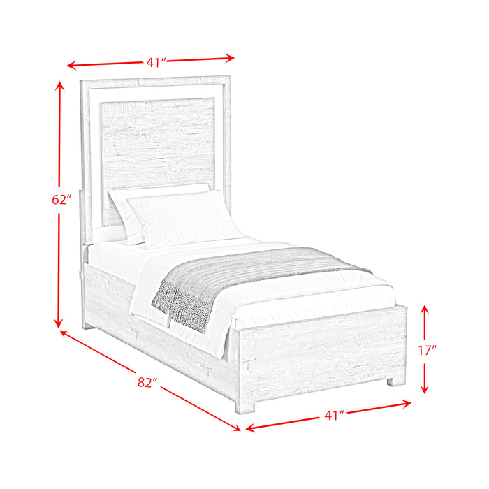 San Matteo Bedroom Set with LED - Sweet Furniture (Columbus, Ohio)