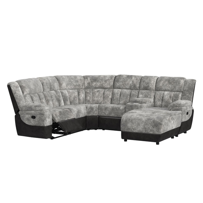 Santorini Armless Chair in Dillon/Shire Grey - Sweet Furniture (Columbus, Ohio)