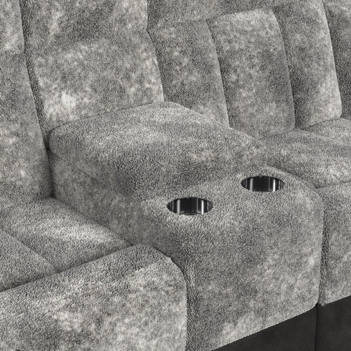 Santorini Console in Dillon/Shire Grey - Sweet Furniture (Columbus, Ohio)