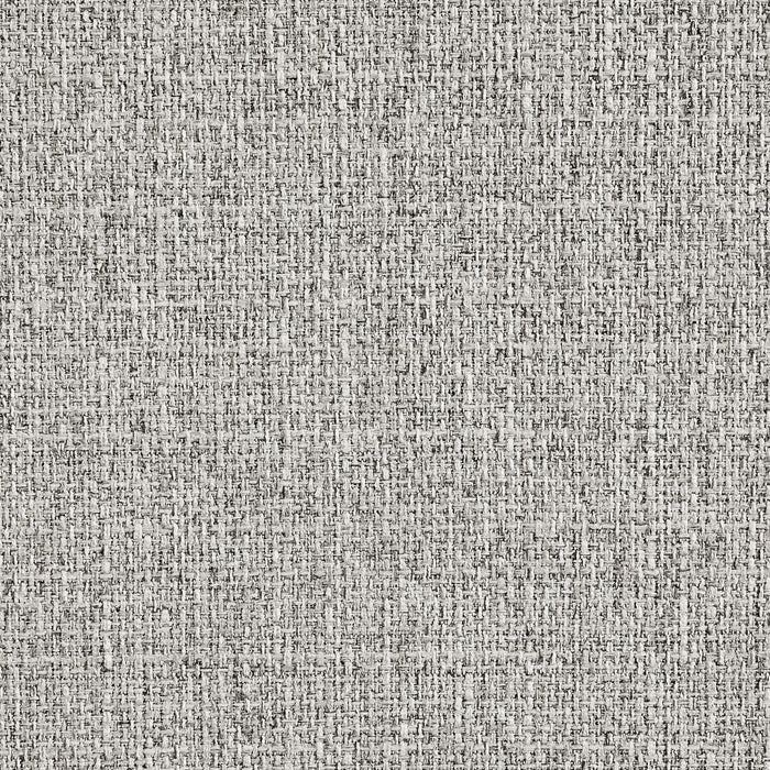 Seneca Counter Bench with Upholstered Back and Grey Fabric