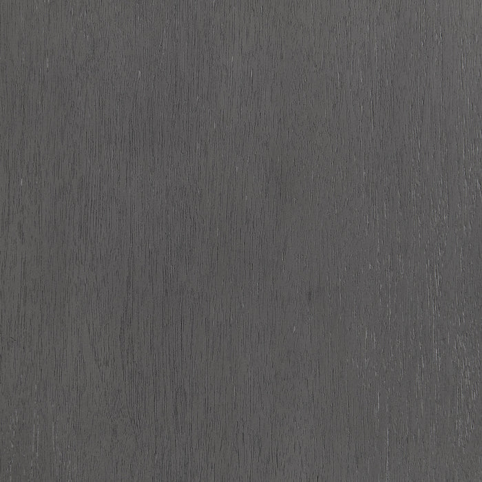 Seneca Counter Corner Bench with Upholstered Back and Grey Fabric